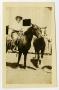 Photograph: [Photograph of William Perry Herring McFaddin Jr. on Horse]
