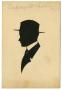 Thumbnail image of item number 1 in: '[Silhouette Portrait of James Lewis Caldwell McFaddin]'.