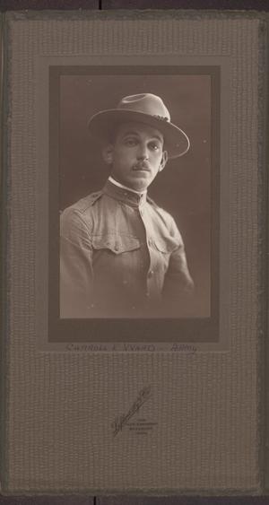 [Portrait of Carroll E. Ward in Army Uniform]