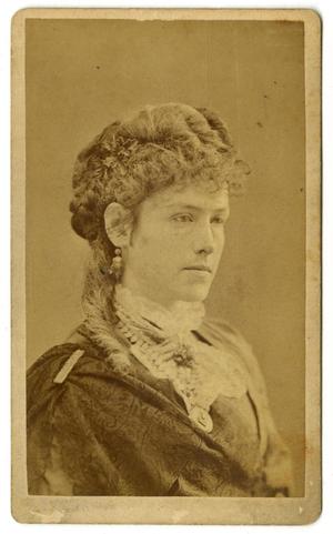 Primary view of object titled '[Portrait of Mary O'Bannon Smith Caldwell]'.