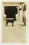 Thumbnail image of item number 1 in: '[Photograph of Mamie McFaddin Ward with Dog]'.
