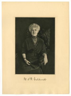 [Portrait of Mary O'Bannon Smith Caldwell]