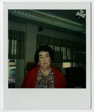 [Polaroid Photograph of Mamie McFaddin Ward]