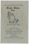 Primary view of [Funeral Program for Louis Edward Clark, October 29, 1971]