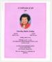 Primary view of [Funeral Program for Dorothy Butler Friday, June 6, 2014]