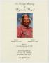 Thumbnail image of item number 1 in: '[Funeral Program for Wynonia Boyd, September 23, 2009]'.