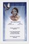 Thumbnail image of item number 1 in: '[Funeral Program for Alice Louise Fontelroy, August 25, 2012]'.