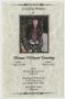 Primary view of [Funeral Program for Thomas Dearring, March 29, 2012]