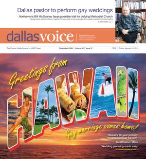 Dallas Voice (Dallas, Tex.), Vol. 30, No. 37, Ed. 1 Friday, January 24, 2014