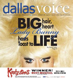 Dallas Voice (Dallas, Tex.), Vol. 31, No. 42, Ed. 1 Friday, February 27, 2015