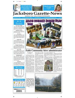 Primary view of object titled 'Jacksboro Gazette-News (Jacksboro, Tex.), Vol. 131, No. 33, Ed. 1 Tuesday, January 11, 2011'.