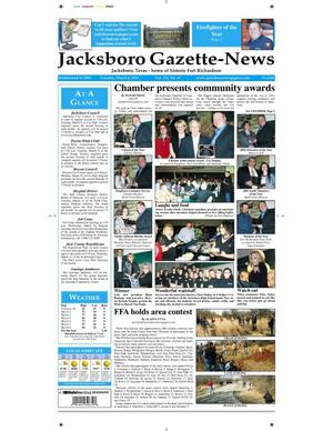 Primary view of object titled 'Jacksboro Gazette-News (Jacksboro, Tex.), Vol. 131, No. 41, Ed. 1 Tuesday, March 8, 2011'.