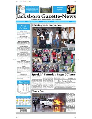 Jacksboro Gazette-News (Jacksboro, Tex.), Vol. 132, No. 21, Ed. 1 Tuesday, November 1, 2011