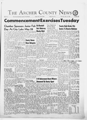 The Archer County News (Archer City, Tex.), Vol. 52, No. 20, Ed. 1 Thursday, May 19, 1966