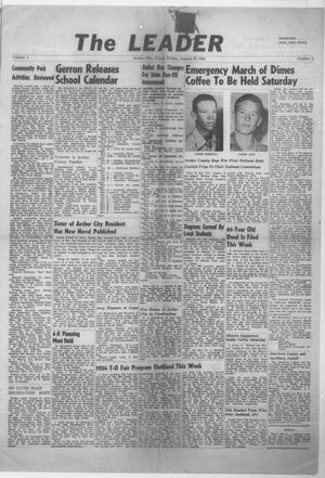The Leader (Archer City, Tex.), Vol. 1, No. 1, Ed. 1 Friday, August 27, 1954
