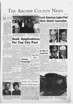 The Archer County News (Archer City, Tex.), Vol. 49, No. 16, Ed. 1 Thursday, April 18, 1963