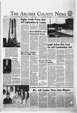 The Archer County News (Archer City, Tex.), Vol. 57, No. 5, Ed. 1 Thursday, January 31, 1974