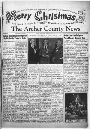 The Archer County News (Archer City, Tex.), Vol. 36, No. 52, Ed. 1 Thursday, December 21, 1950