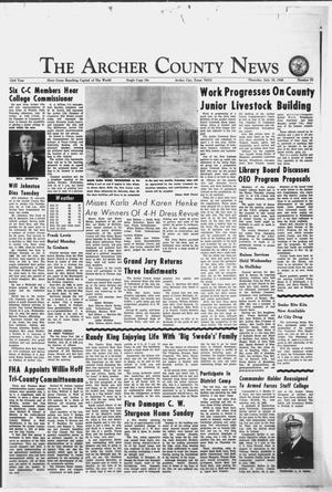 Primary view of object titled 'The Archer County News (Archer City, Tex.), Vol. 53, No. 29, Ed. 1 Thursday, July 18, 1968'.