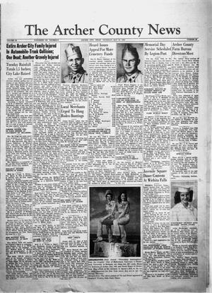 The Archer County News (Archer City, Tex.), Vol. 38, No. 23, Ed. 1 Thursday, May 29, 1952