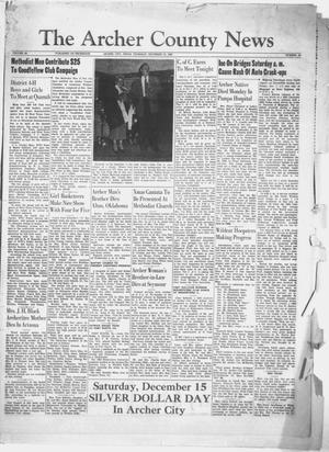 The Archer County News (Archer City, Tex.), Vol. 42, No. 52, Ed. 1 Thursday, December 13, 1956
