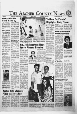 The Archer County News (Archer City, Tex.), Vol. 57, No. 22, Ed. 1 Thursday, June 6, 1974