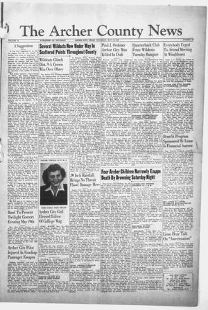 The Archer County News (Archer City, Tex.), Vol. 35, No. 20, Ed. 1 Thursday, May 12, 1949