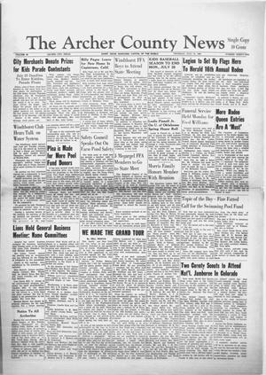 The Archer County News (Archer City, Tex.), Vol. 46, No. 32, Ed. 1 Thursday, July 14, 1960