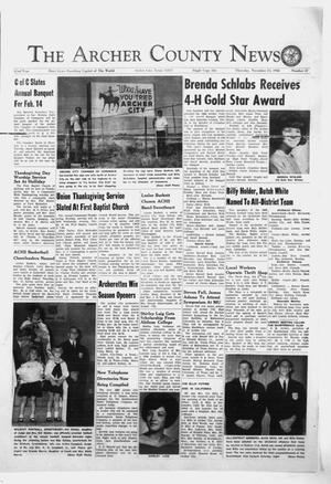 The Archer County News (Archer City, Tex.), Vol. 52, No. 47, Ed. 1 Thursday, November 24, 1966