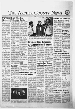 The Archer County News (Archer City, Tex.), Vol. 56, No. 6, Ed. 1 Thursday, February 8, 1973