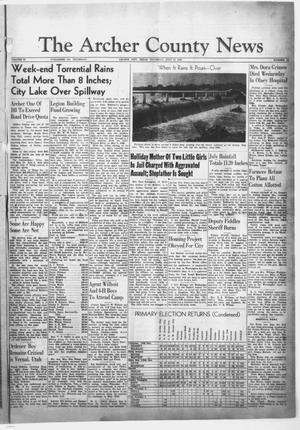 The Archer County News (Archer City, Tex.), Vol. 36, No. 31, Ed. 1 Thursday, July 27, 1950