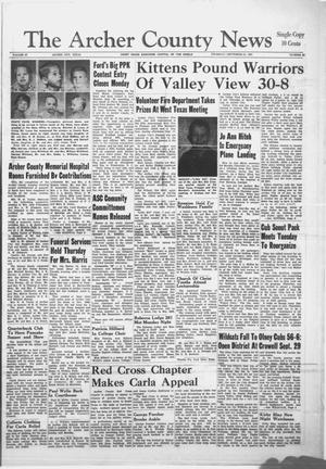 The Archer County News (Archer City, Tex.), Vol. 47, No. 42, Ed. 1 Thursday, September 21, 1961