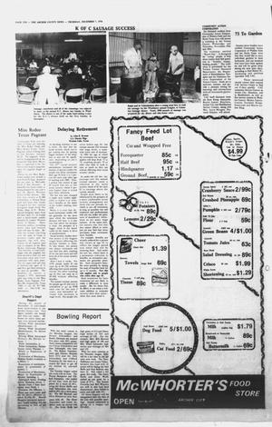 The Archer County News (Archer City, Tex.), Vol. 61, No. 49, Ed. 1 Thursday, December 7, 1978
