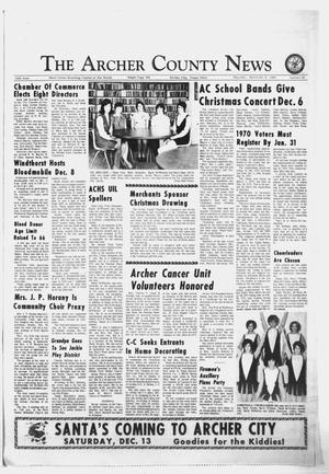 The Archer County News (Archer City, Tex.), Vol. 55, No. 47, Ed. 1 Thursday, December 4, 1969