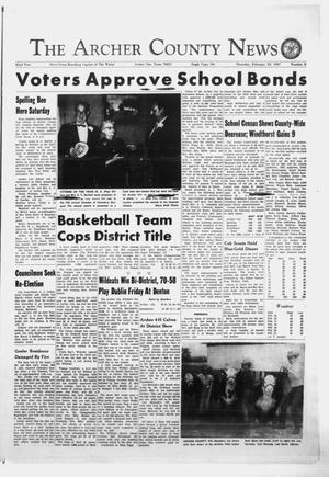 The Archer County News (Archer City, Tex.), Vol. 52, No. 8, Ed. 1 Thursday, February 23, 1967