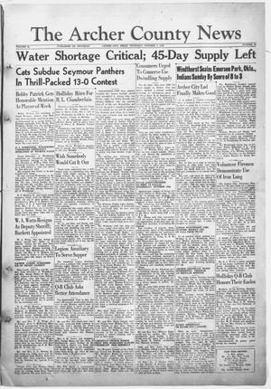 The Archer County News (Archer City, Tex.), Vol. 34, No. 41, Ed. 1 Thursday, October 7, 1948
