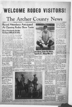 The Archer County News (Archer City, Tex.), Vol. 35, No. 26, Ed. 1 Thursday, June 23, 1949