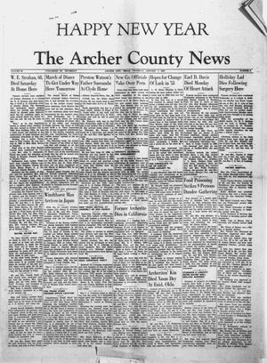 The Archer County News (Archer City, Tex.), Vol. 39, No. 2, Ed. 1 Thursday, January 1, 1953