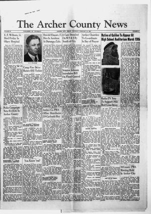 The Archer County News (Archer City, Tex.), Vol. 39, No. 9, Ed. 1 Thursday, February 19, 1953