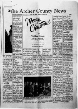 The Archer County News (Archer City, Tex.), Vol. 40, No. 1, Ed. 1 Thursday, December 24, 1953