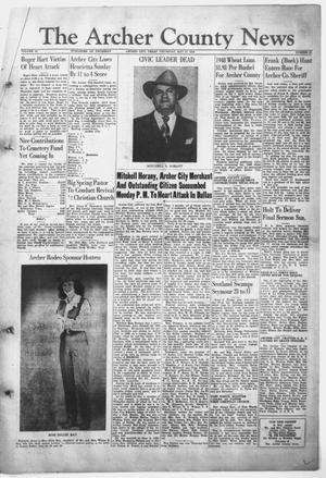 The Archer County News (Archer City, Tex.), Vol. 34, No. 21, Ed. 1 Thursday, May 27, 1948