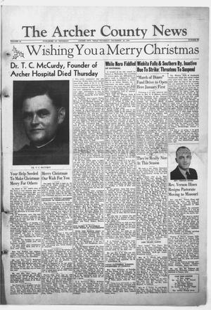 The Archer County News (Archer City, Tex.), Vol. 34, No. 52, Ed. 1 Thursday, December 23, 1948