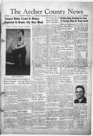 The Archer County News (Archer City, Tex.), Vol. 34, No. 25, Ed. 1 Thursday, June 17, 1948