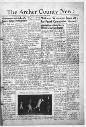 The Archer County News (Archer City, Tex.), Vol. 34, No. 43, Ed. 1 Thursday, October 21, 1948