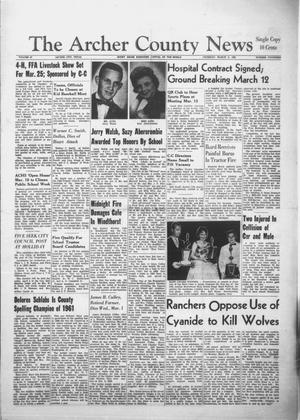The Archer County News (Archer City, Tex.), Vol. 47, No. 14, Ed. 1 Thursday, March 9, 1961
