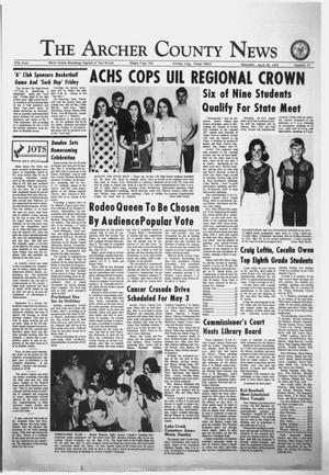 The Archer County News (Archer City, Tex.), Vol. 57, No. 17, Ed. 1 Thursday, April 29, 1971
