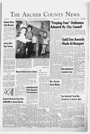The Archer County News (Archer City, Tex.), Vol. 49, No. 50, Ed. 1 Thursday, December 12, 1963