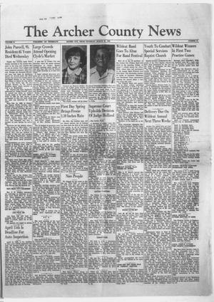The Archer County News (Archer City, Tex.), Vol. 41, No. 14, Ed. 1 Thursday, March 24, 1955