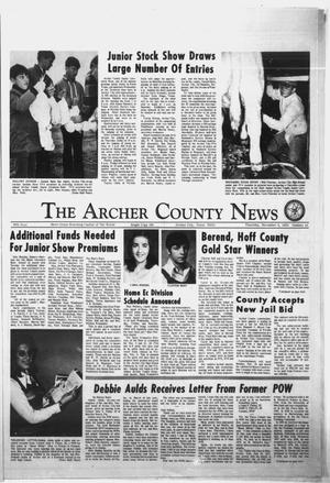 The Archer County News (Archer City, Tex.), Vol. 56, No. 45, Ed. 1 Thursday, November 8, 1973