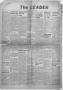 Thumbnail image of item number 1 in: 'The Leader (Archer City, Tex.), Vol. 1, No. 8, Ed. 1 Friday, October 22, 1954'.